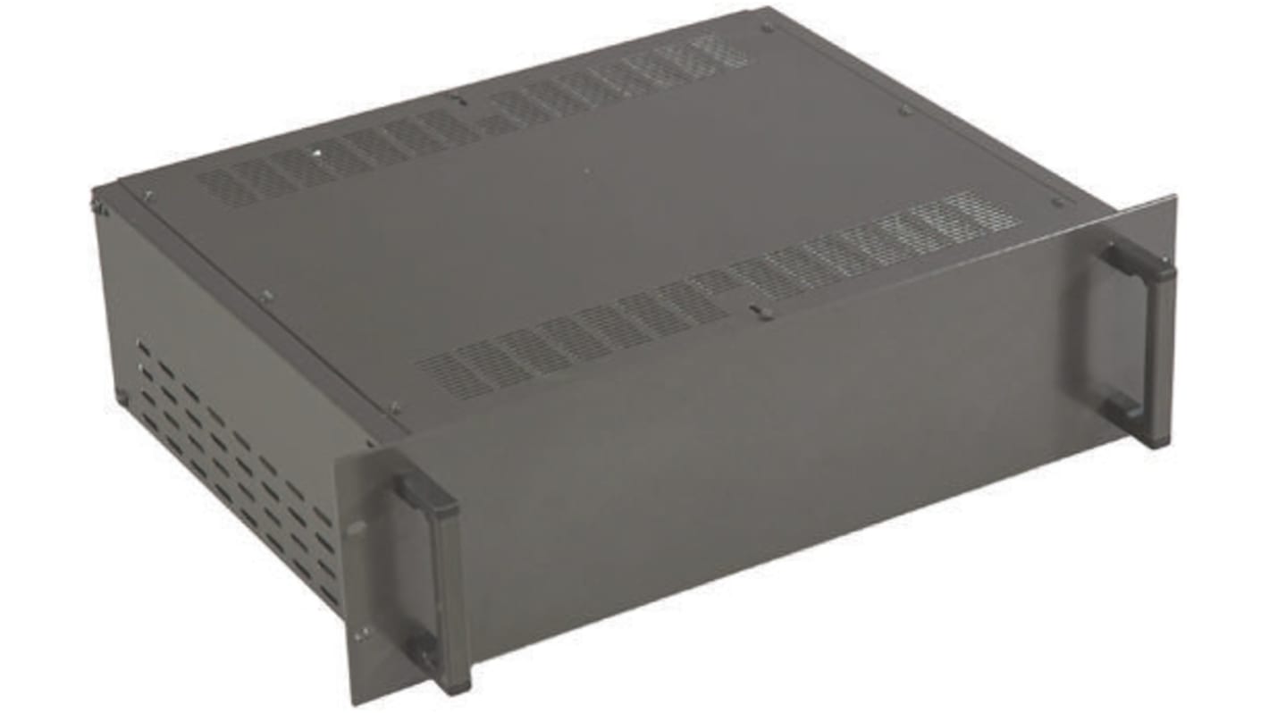 Caja de montaje en rack de 19" 4U RS PRO, de Acero, ventilada, 482.6 x 177 x 425mm