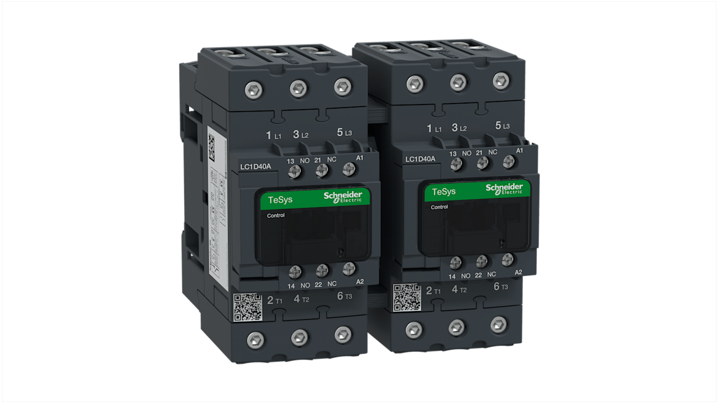 Stycznik 24 V ac Schneider Electric styki: 3 8.5 kW 40 A 3NO Śruba LC2D40AB7