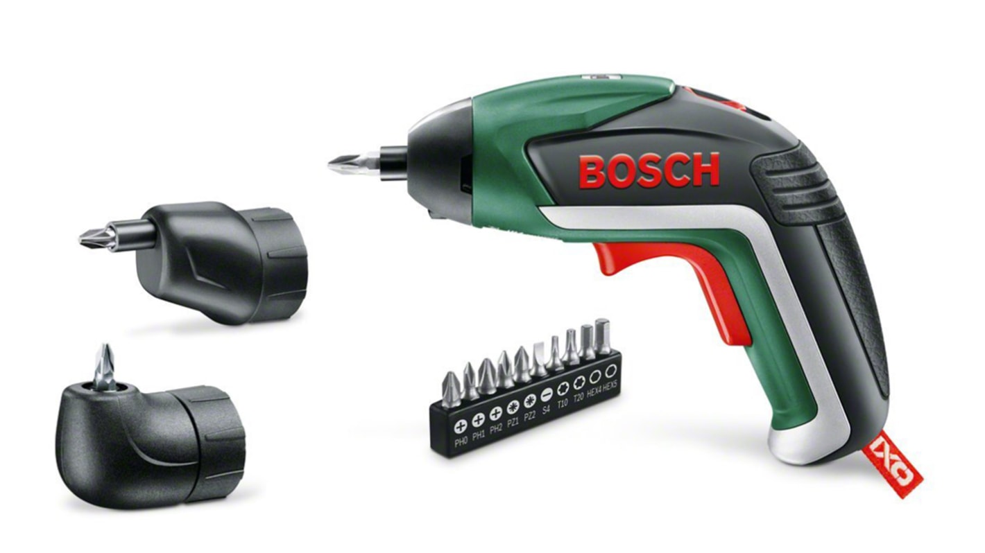 Bosch IXO 5 Full Set 3.6V Electric Screwdriver, Euro Plug