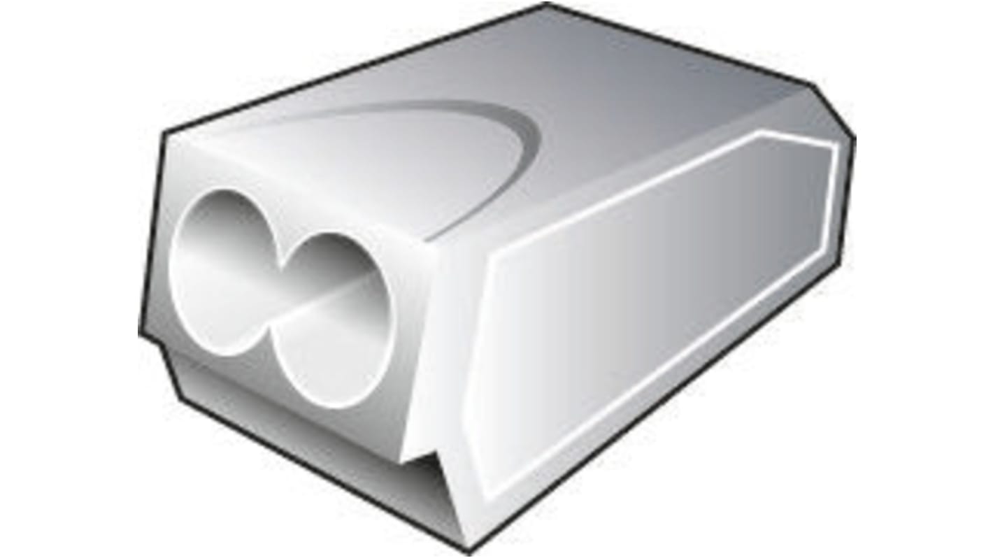 HellermannTyton 电线接头连接器, 22 → 12 AWG线规, 2路, HelaCon Plus系列