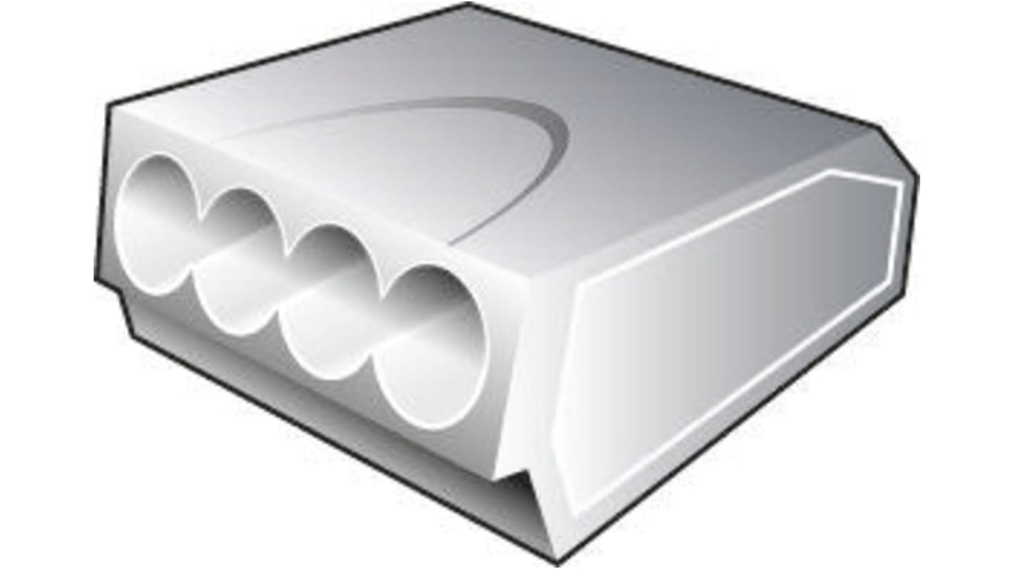 HellermannTyton 电线接头连接器, 22 → 12 AWG线规, 4路, HelaCon Plus系列