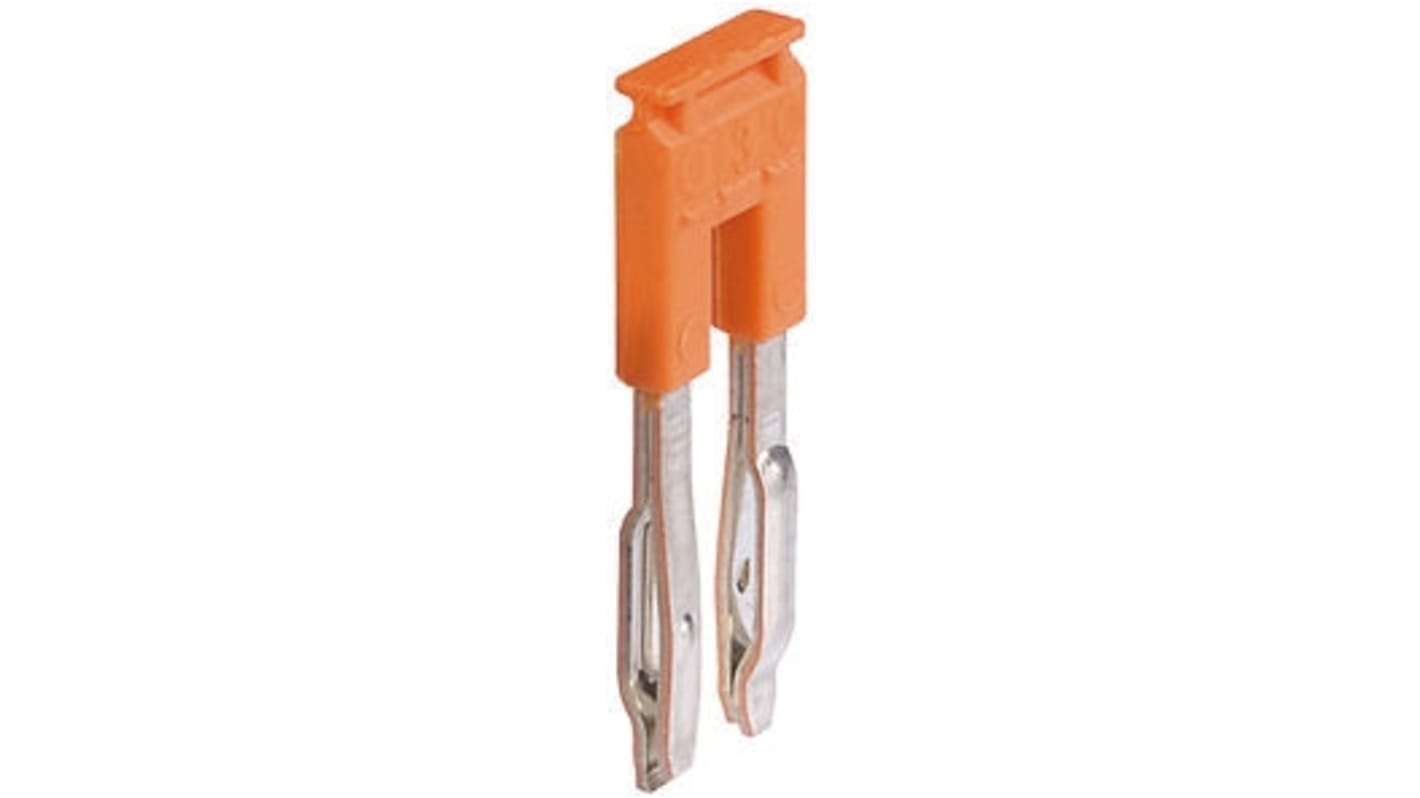 Entrelec JB6 Series Jumper Bar for Use with Terminal Block