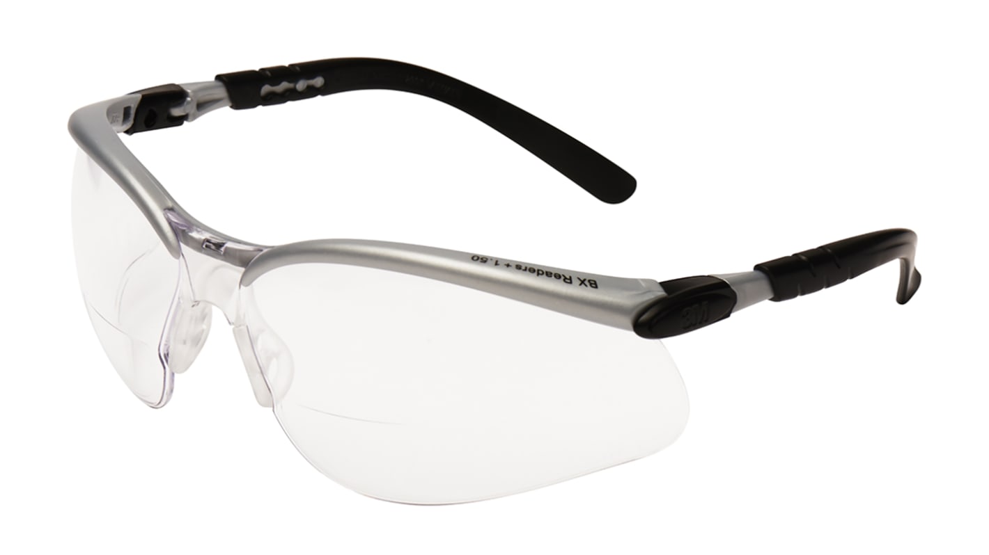 3M BX Anti-Mist UV Safety Glasses, Clear Polycarbonate Lens, Vented