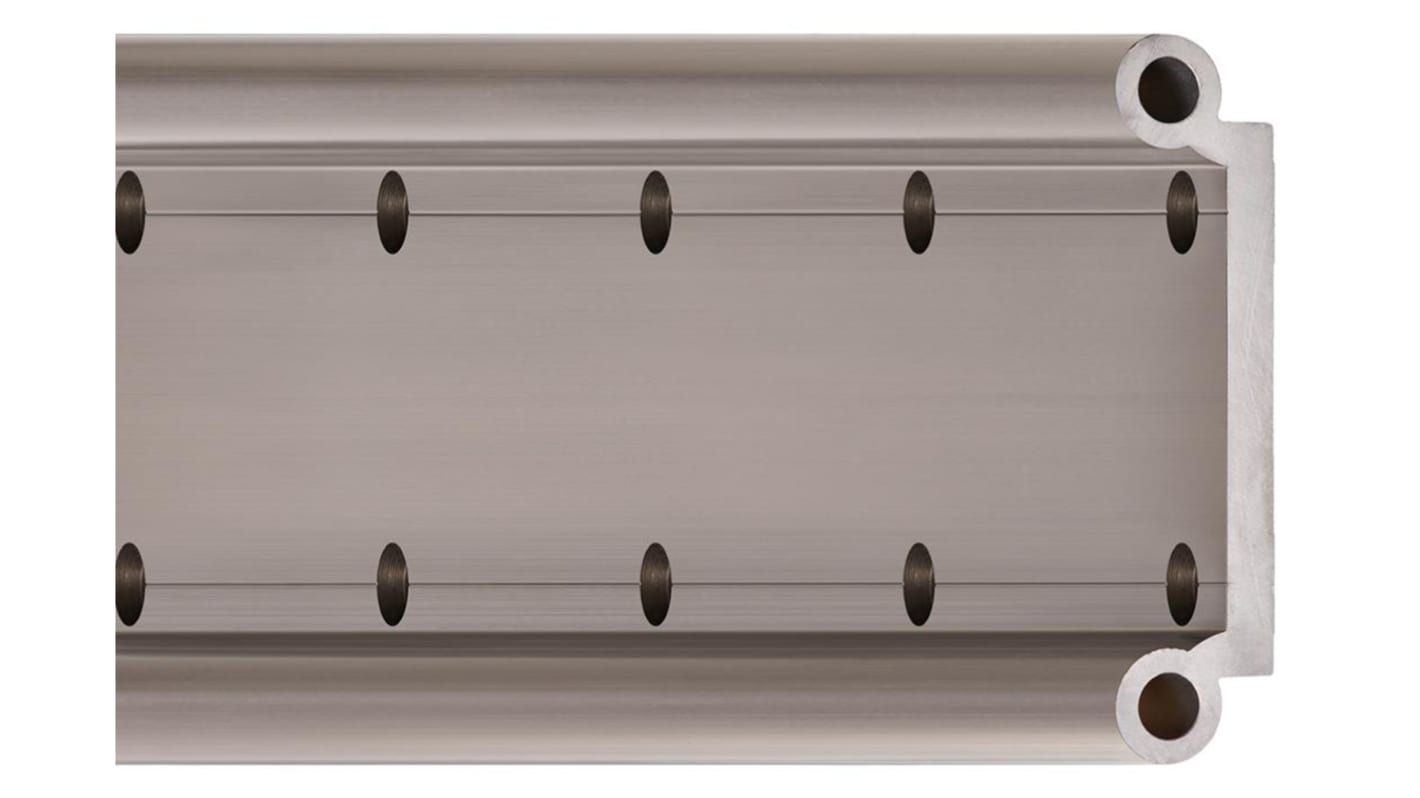 Igus リニアガイドレール, 長さ：600mm, 幅：74mm, 硬化アルマイト, ステンレス鋼, WS-20-80-600