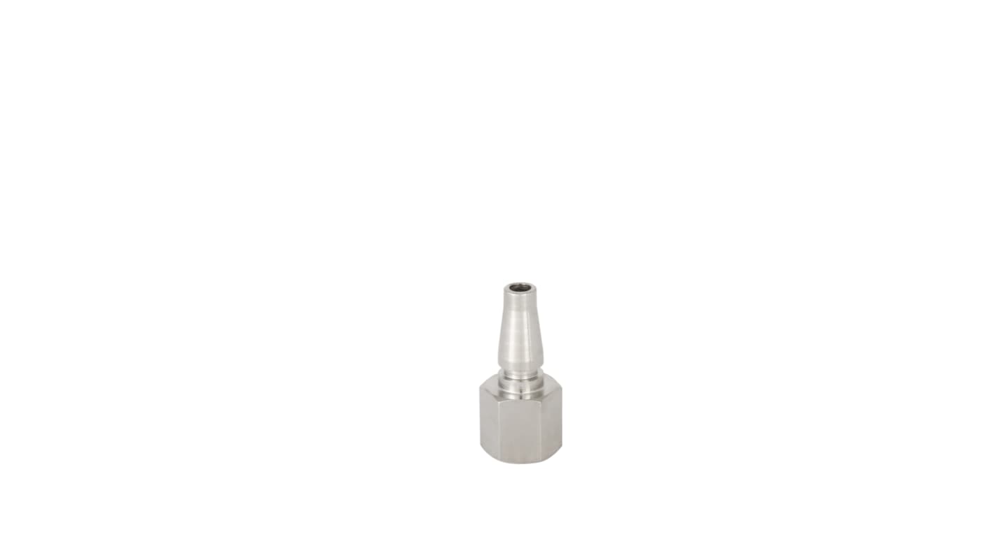 RS PRO Steel Female Pneumatic Quick Connect Coupling, G 1/4 Female Threaded