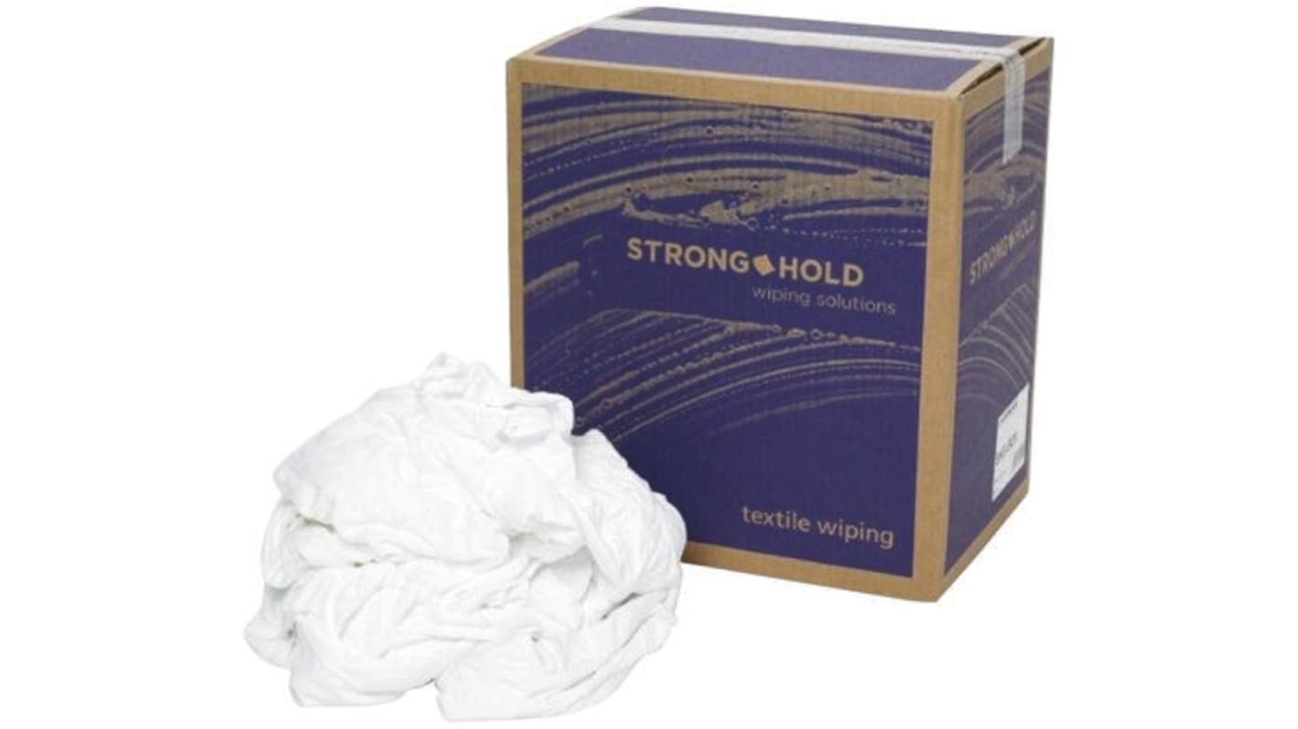 Strong Hold White Cloths for Cleaning, Drying, Dry Use, Pack, Repeat Use