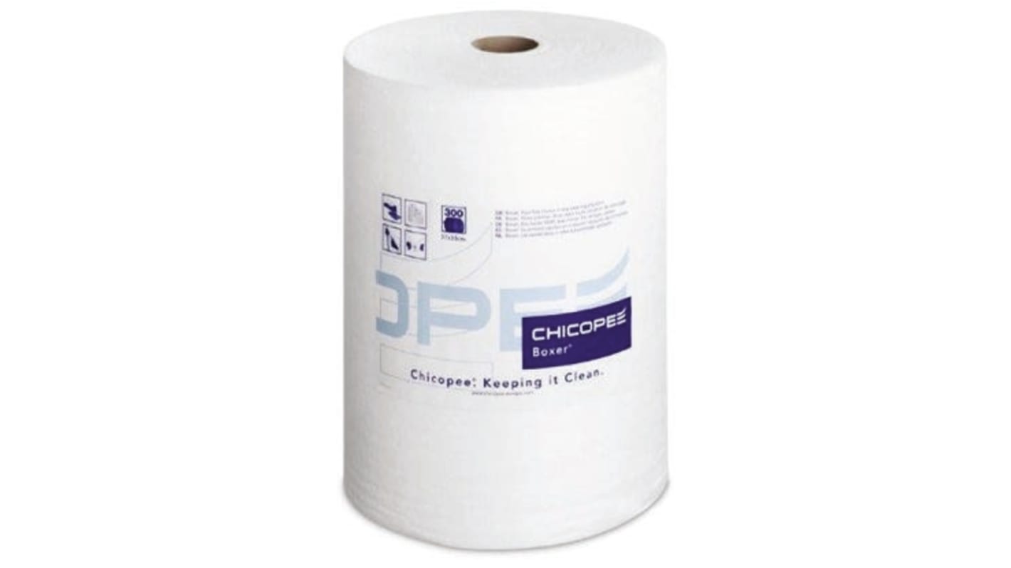 Chicopee Boxer Dry Multi-Purpose Wipes, Roll of 300, 370 x 330mm