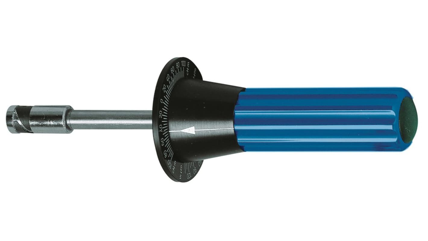 MHH Engineering Dial Measuring Hex Torque Screwdriver, 0.2 → 1Nm, 1/4 in Drive, ±6 % Accuracy - RS Calibrated