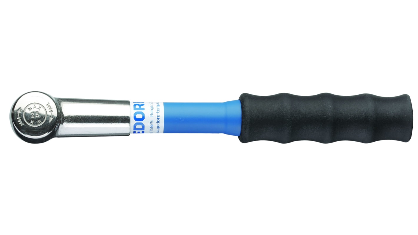 MHH Engineering Slipping Torque Wrench, 15 → 55Nm, 3/8 in Drive, Square Drive - RS Calibrated