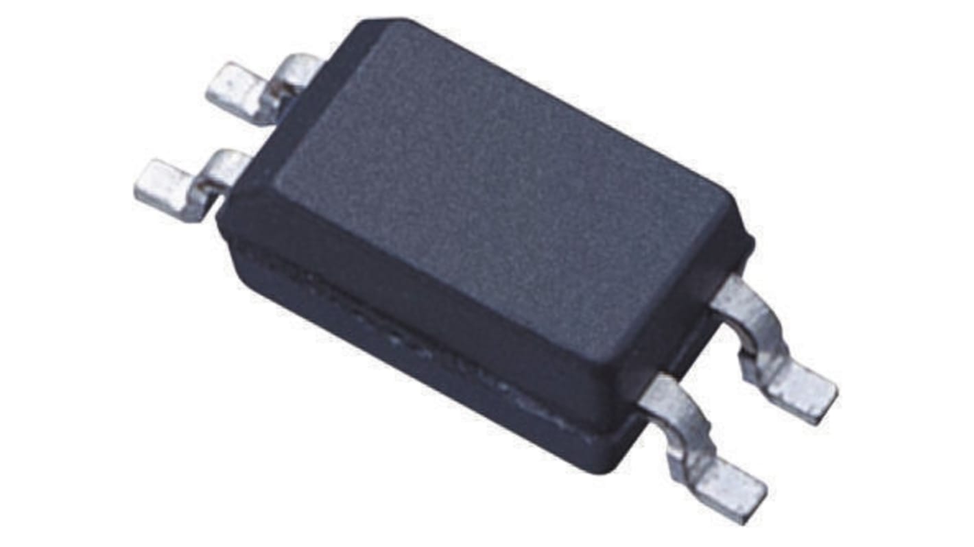 Lite-On, LTV-354T AC Input Transistor Output Optocoupler, Surface Mount, 4-Pin Mini-Flat