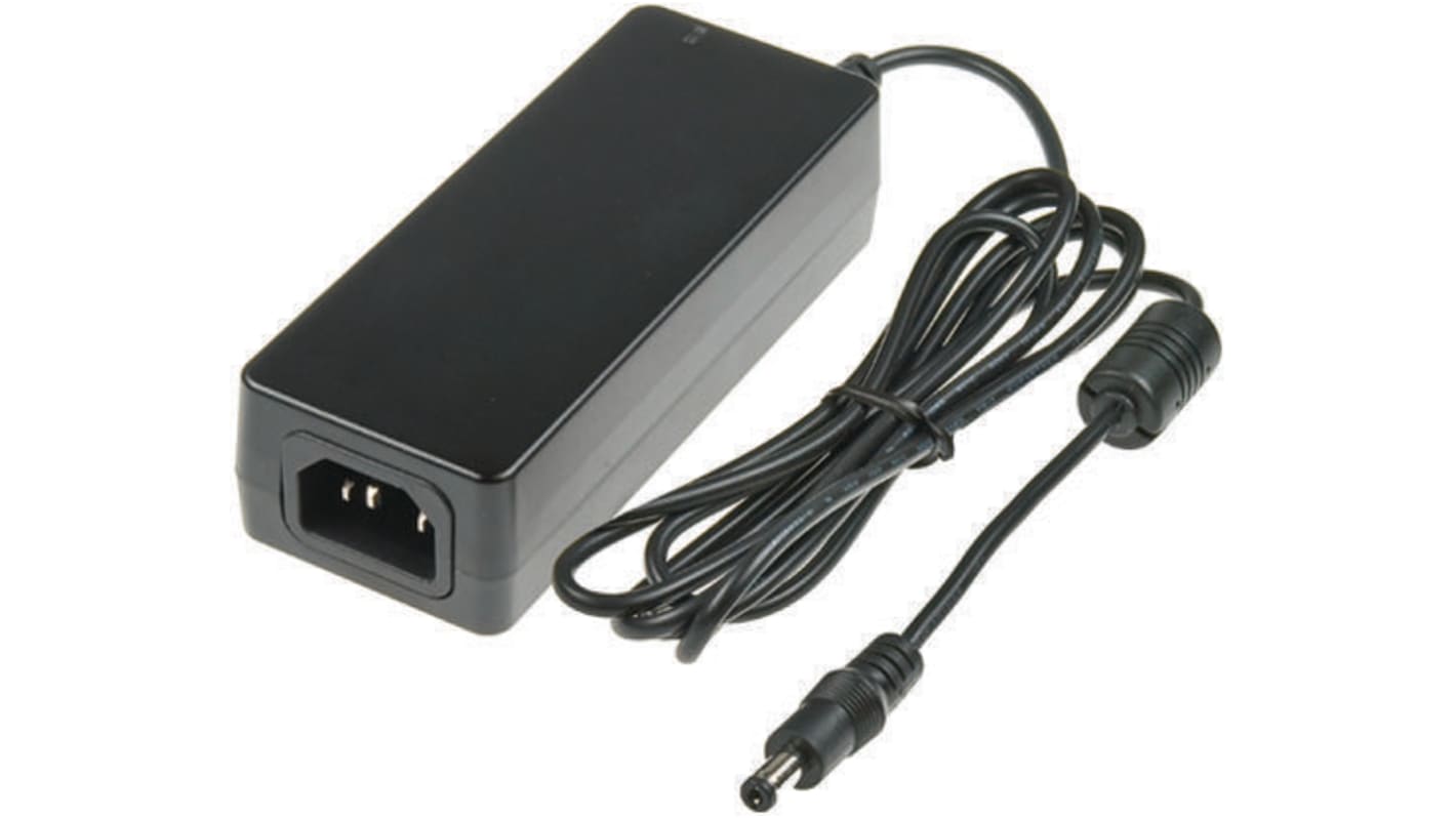 MEAN WELL Power Brick AC/DC Adapter 18V dc Output, 2.22A Output