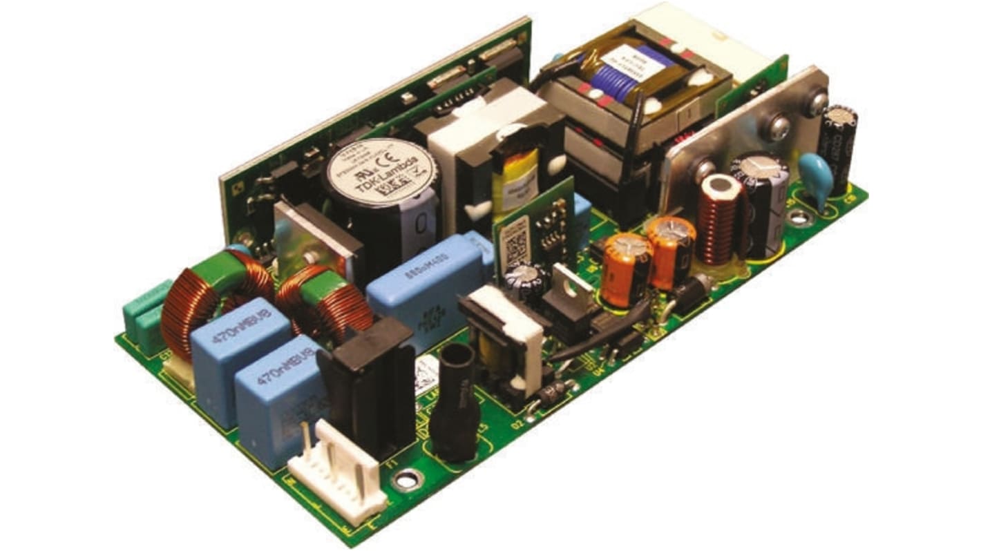 TDK-Lambda Switching Power Supply, EFE300M-24-5-HNMDL-YT, 24V dc, 12.5A, 300W, 1 Output, 120 → 350 V dc, 90