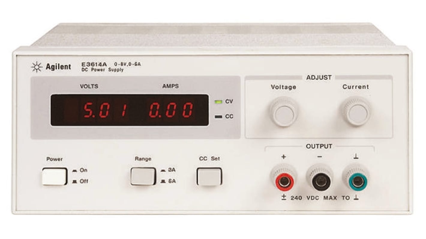 Keysight Technologies E3620A Series Digital Bench Power Supply, 0 → 25V, 0 → 1A, 2-Output, 25W - RS