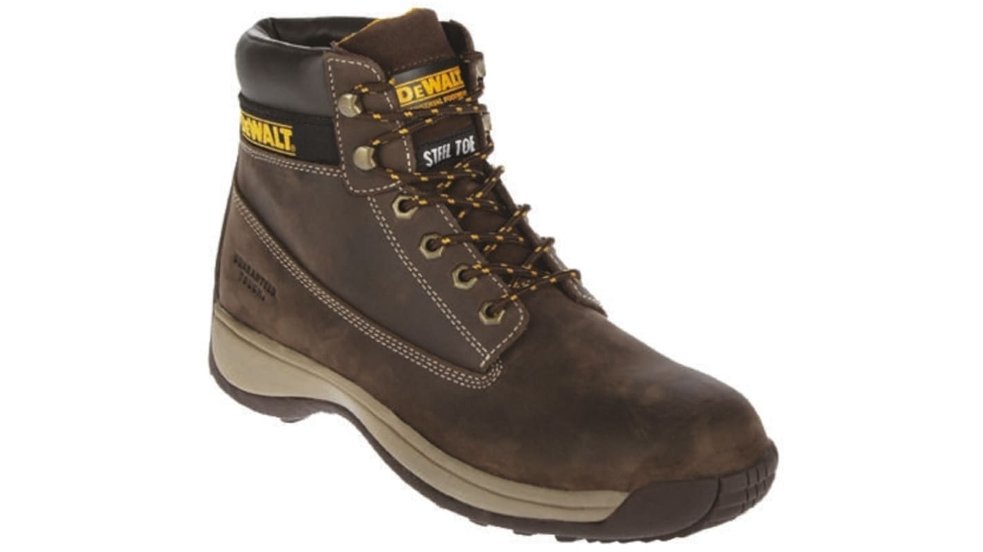 DeWALT Apprentice Brown Steel Toe Capped Men's Safety Boots, UK 7, EU 41