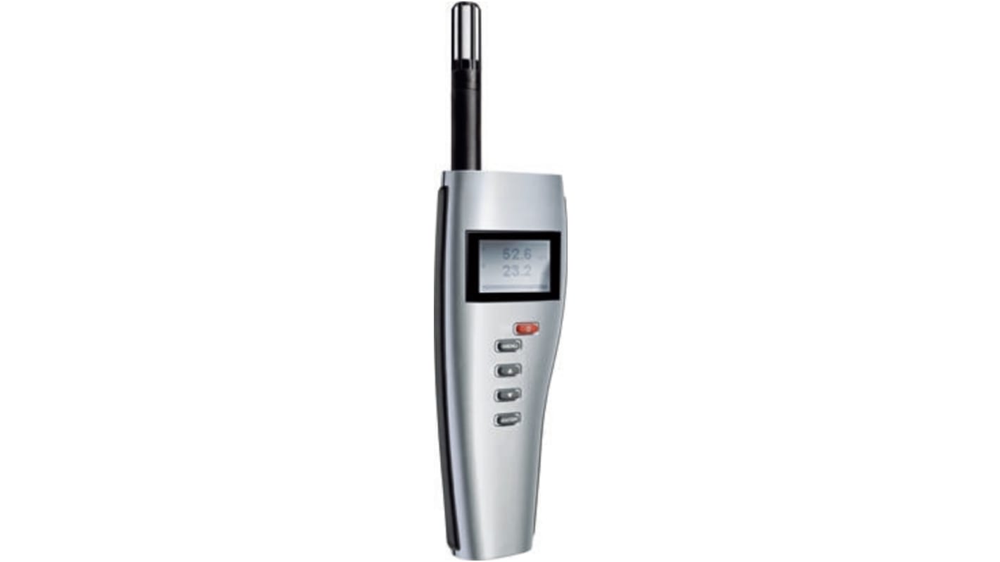 Rotronic Instruments HP21 Handheld Hygrometer, ±1 %RH Accuracy, +60°C Max, 100%RH Max, RS Calibration