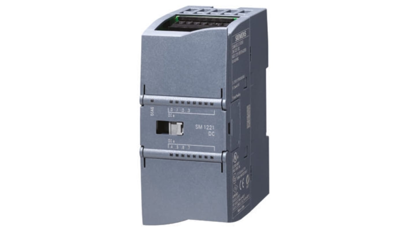 Modulo I/O PLC 6ES7222-1BF30-0XB0, 8 I/O, 500 mA, 24 V c.c., per uso con Serie SIMATIC S7-1200