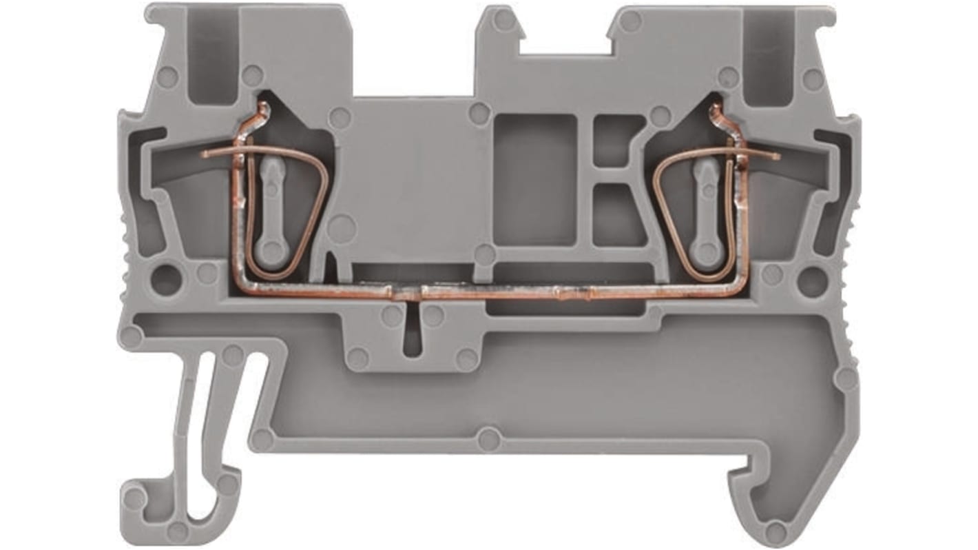 シーメンス 8WH DIN レール端子台, 17.5A 500 V, スプリングクランプ