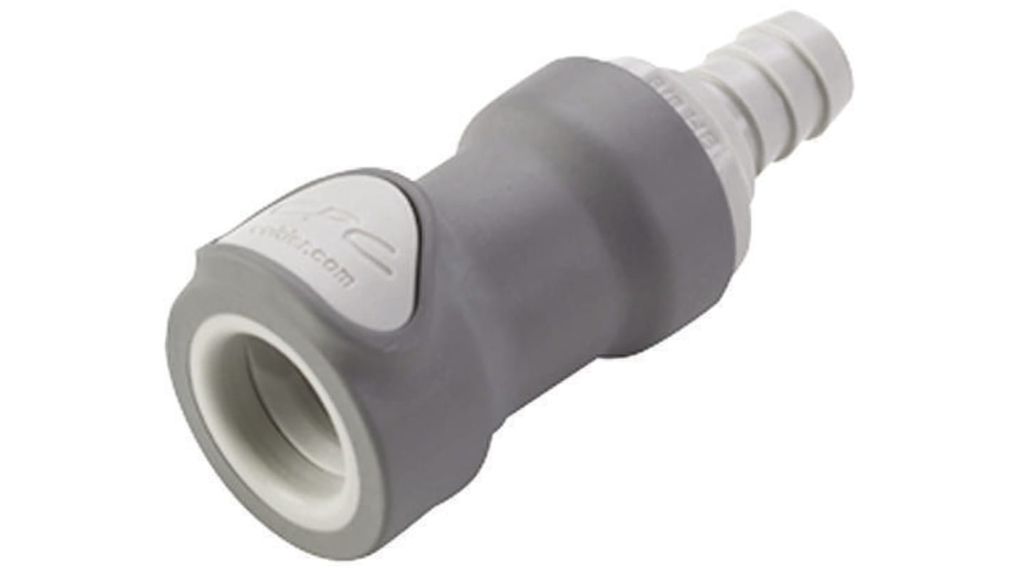 Colder Products Hose Connector, Straight Hose Tail Coupling 1/8in ID, 8.3 bar