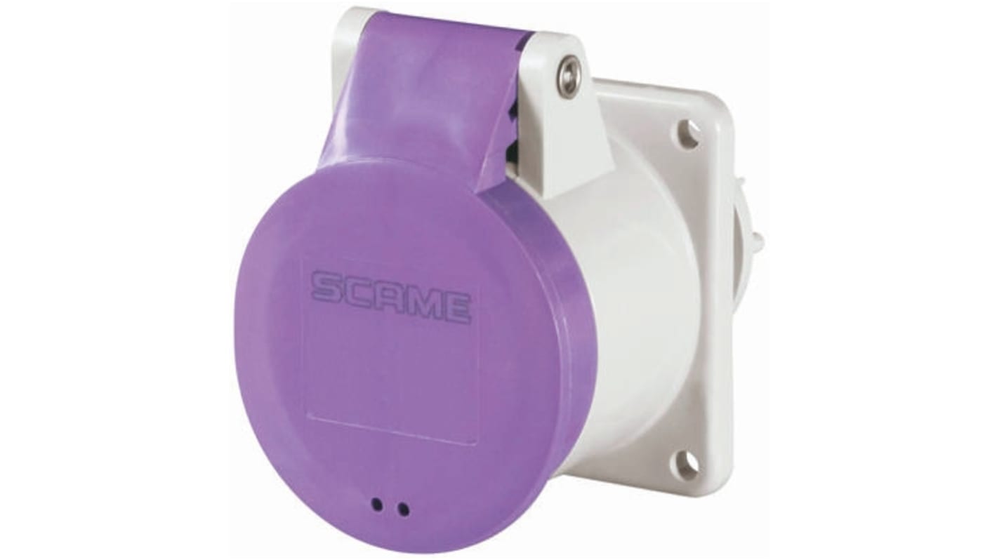 Connettore di alimentazione industriale Scame Femmina, 3P, 16A, A filo
