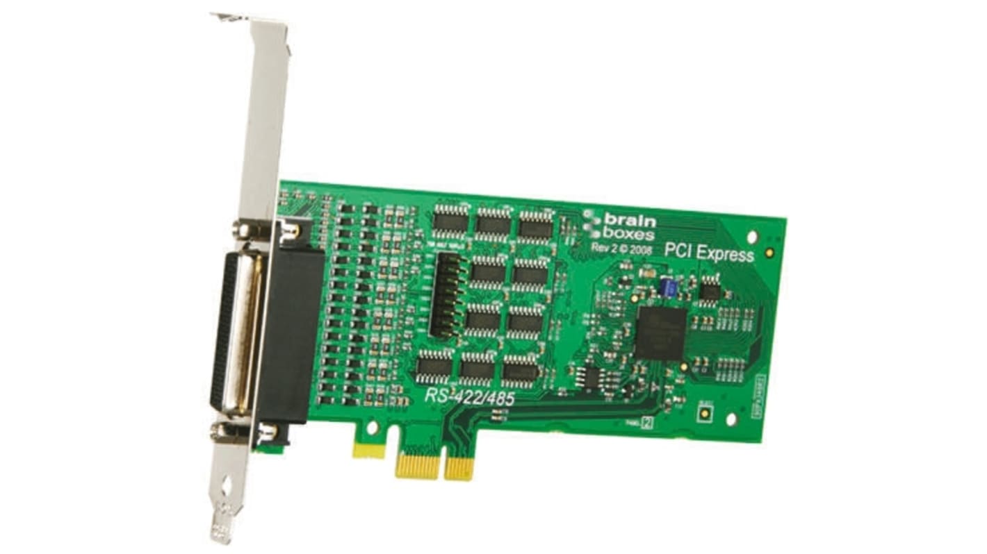 Karta szeregowa, RS422, RS485, l. portów: 4, 921.6kbit/s, FIFO: 128 B, magistrala: PCIe, Szeregowe