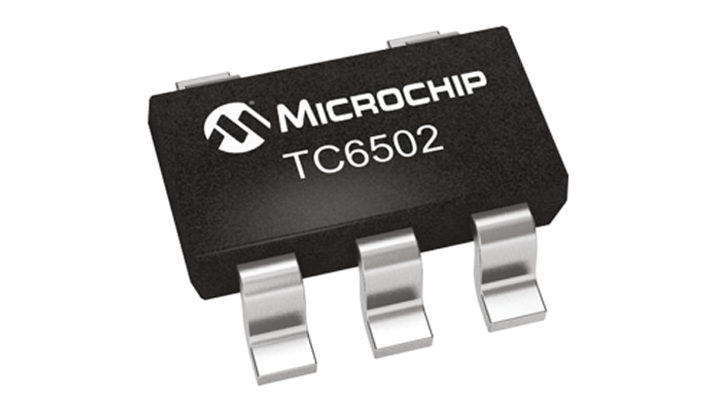 Microchip Temperature Sensor Switch, Push-Pull Output, Surface Mount, ±0.5°C, 5 Pins