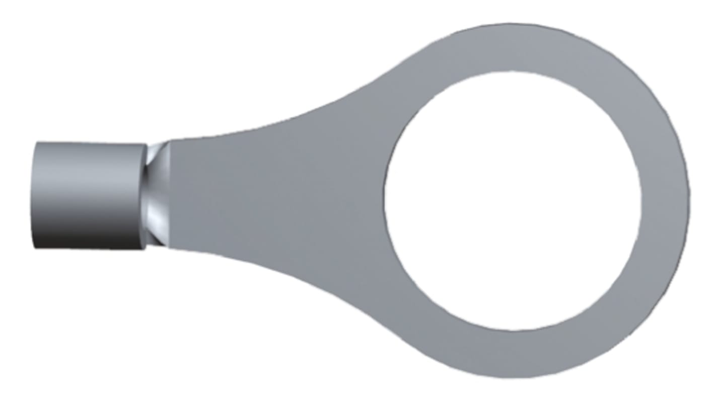 TE Connectivity 铜线鼻子, Φ4.34mm内环, M4 (#8)螺栓, 0.4mm²线规, Budget系列