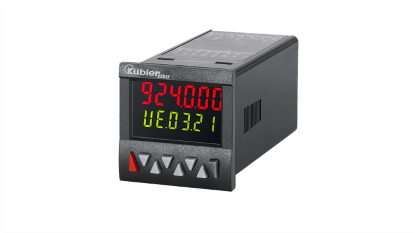 Rs-Online Contatore Kubler Frequenza impulso tempo 65kHz display LCD 6 cifre 90 → 260 V c.a