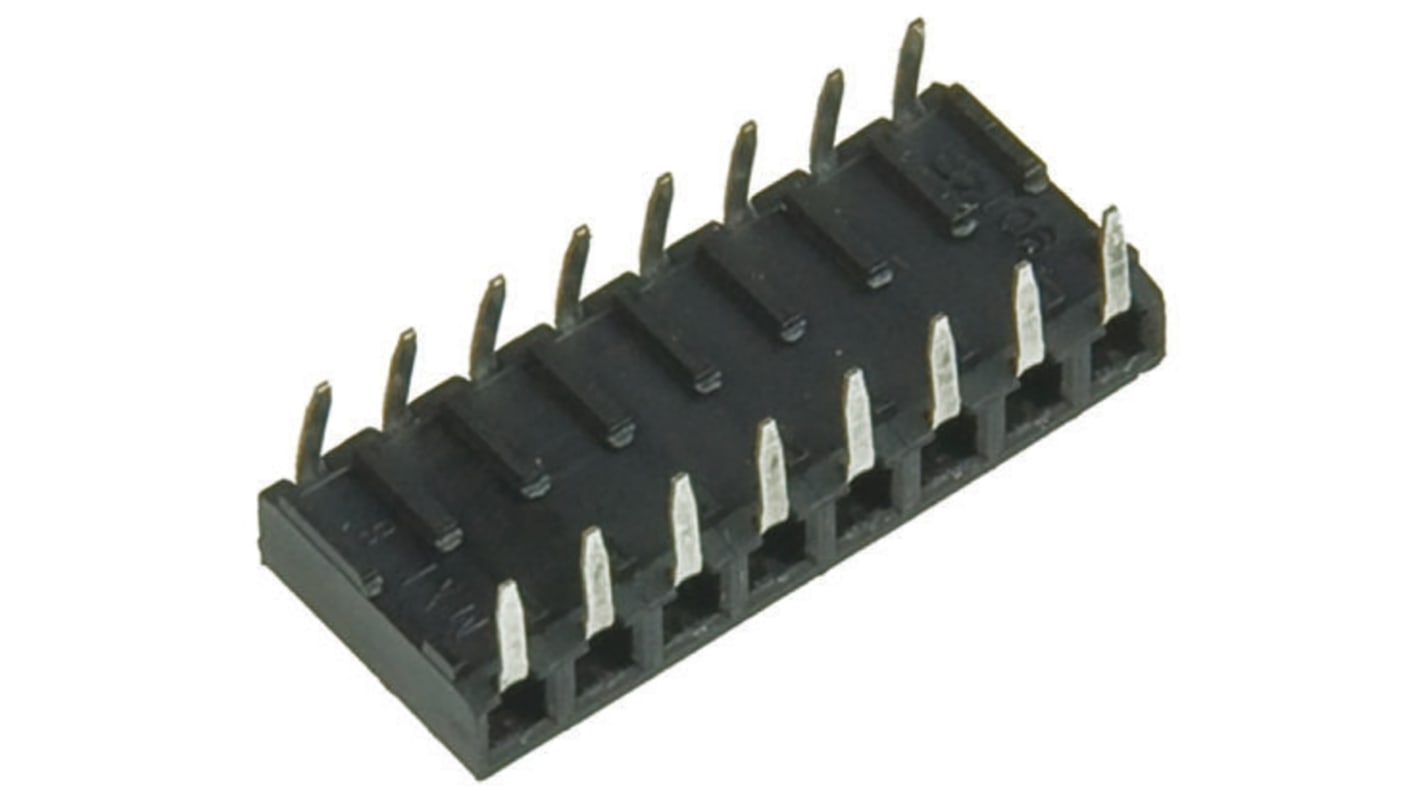 Gniazdo PCB 7 -pinowe raster: 2.54mm Listwa gniazdowa Kąt Proste Przewlekany