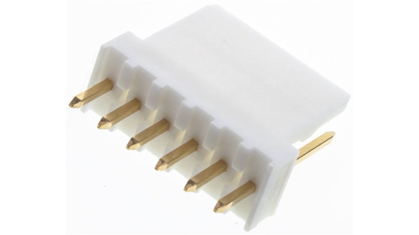 Złącze szpilkowe 6-pinowe raster: 2.54mm -rzędowe Molex Przewlekany 4.0A 250.0 V.