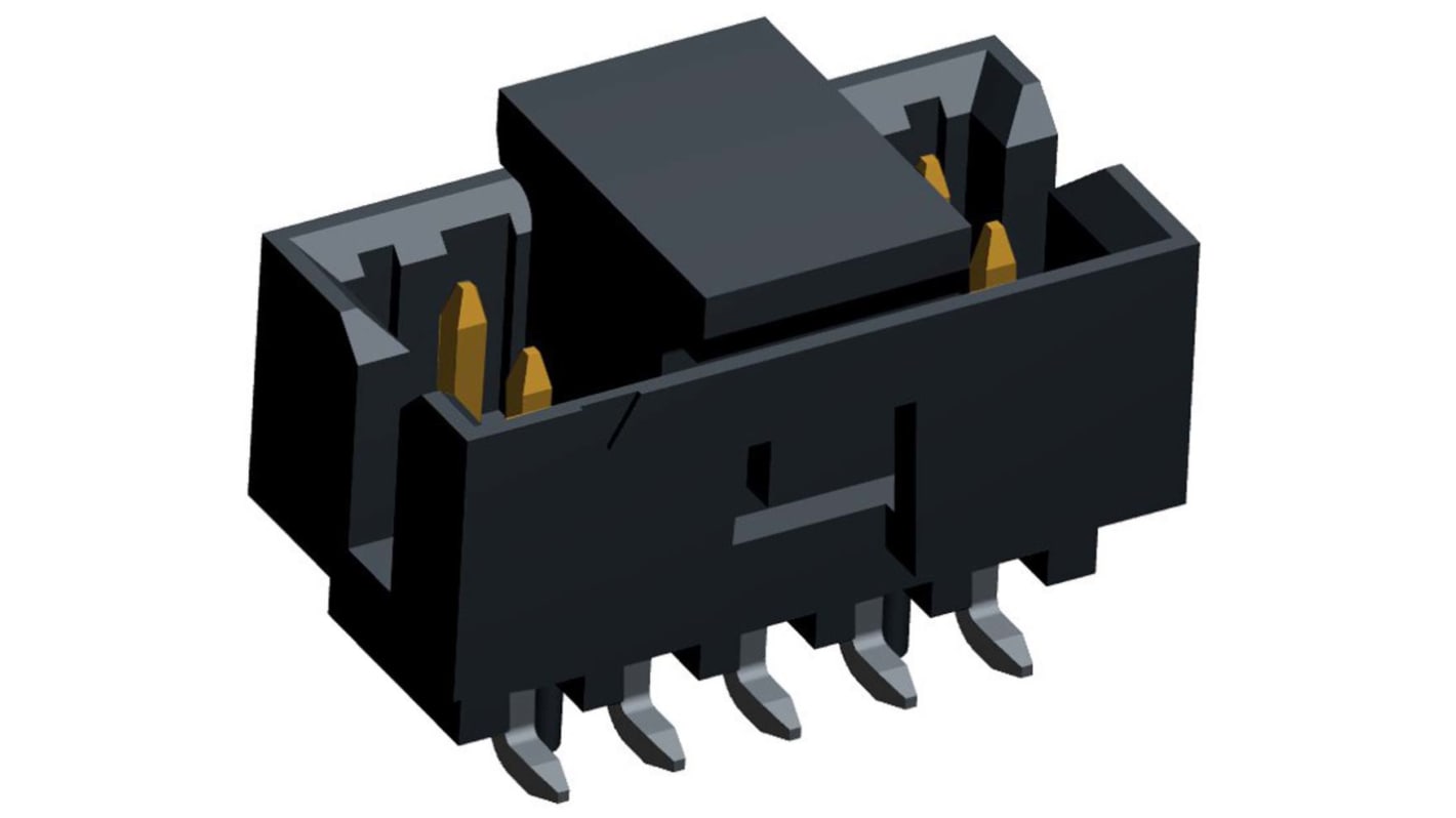 Embase pour CI Molex, Milli-Grid, 10 pôles , 2.0mm, 2 rangées , 2.0A, Droit