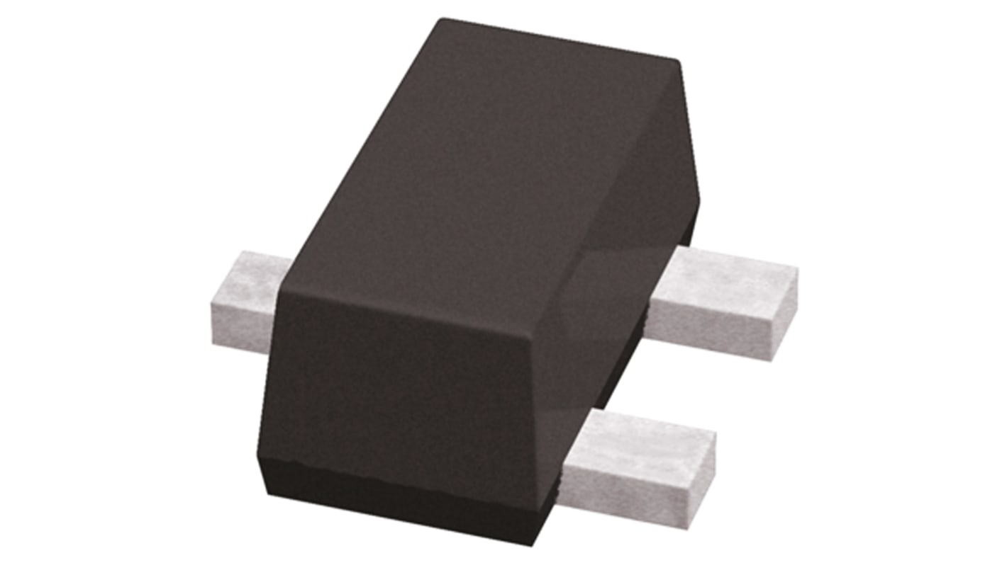 P-Channel MOSFET, 350 mA, 20 V, 3-Pin SOT-523 onsemi FDY100PZ