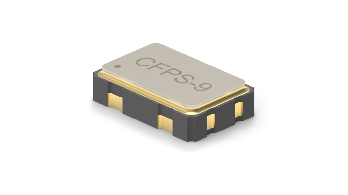 IQD, 40MHz XO Oscillator, ±50ppm HCMOS, 4-Pin SMD LFSPXO026068