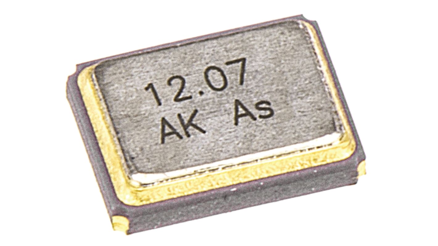 AKER 水晶振動子, 25MHz, 表面実装, 4-pin, SMD