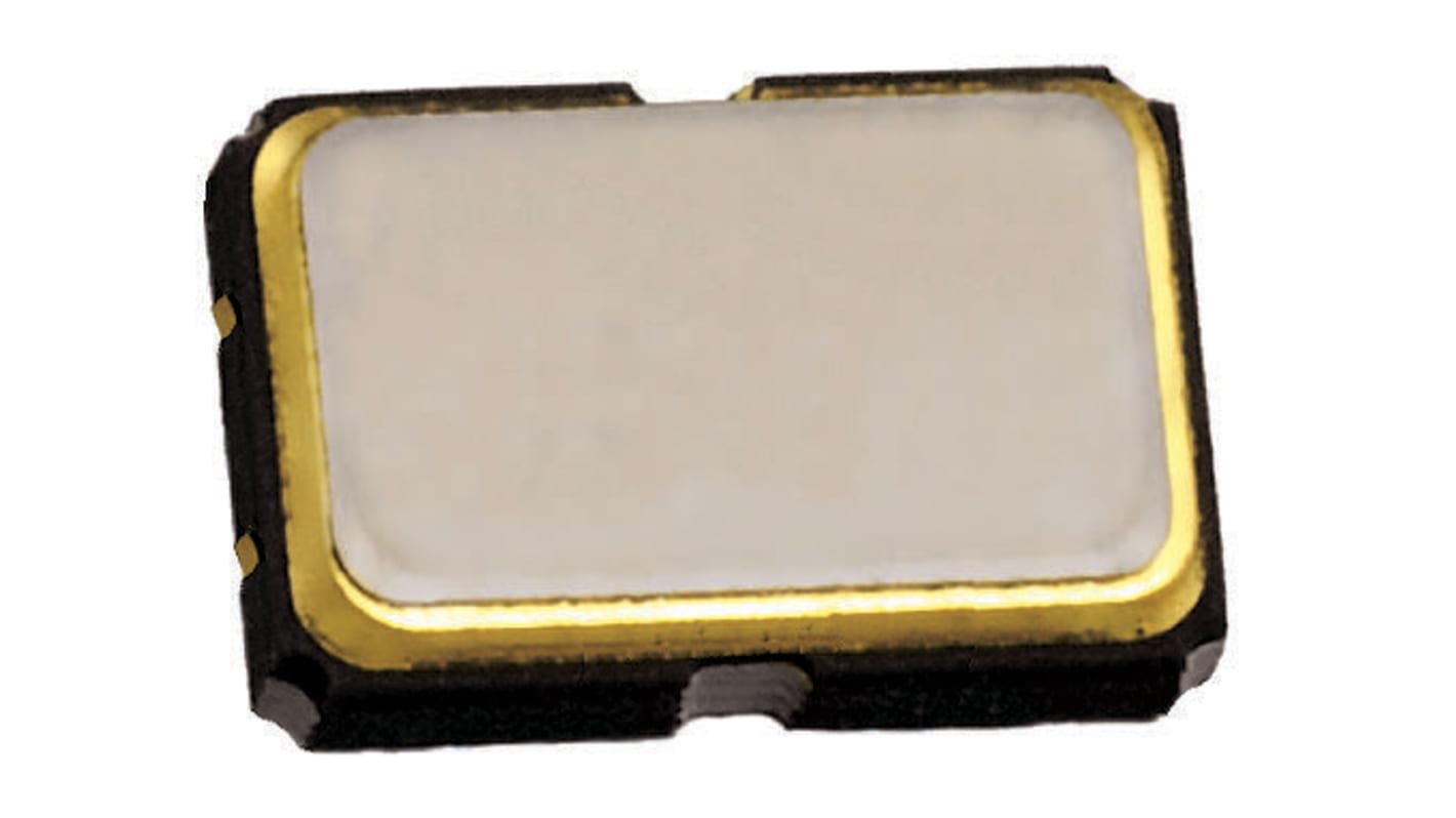 Unidad de cristal 7.3728MHZ, ±30ppm, SMD, 4-Pin, 7 x 5 x 1.2mm