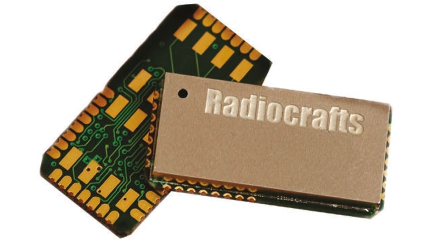 Radiocrafts RC1180-RC232 RF Transceiver Module 868MHz, 2 → 3.9V