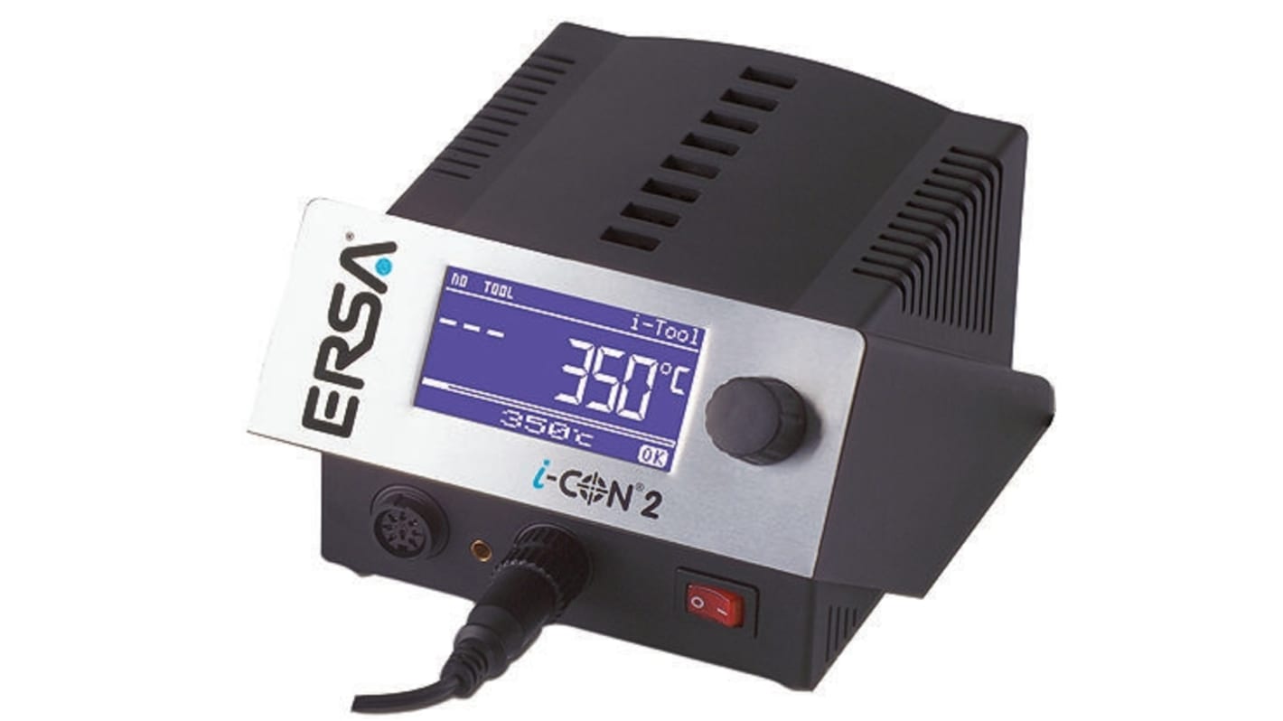 Station de soudage Ersa, i-Con2, 230V, 2 sortie(s) , prise Shuko