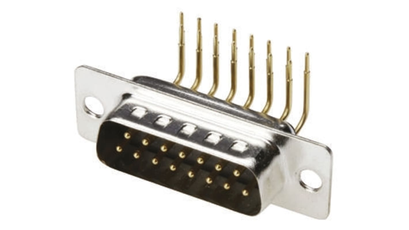 ASSMANN WSW A-DS 25 Way Right Angle Through Hole D-sub Connector Plug, 2.77mm Pitch