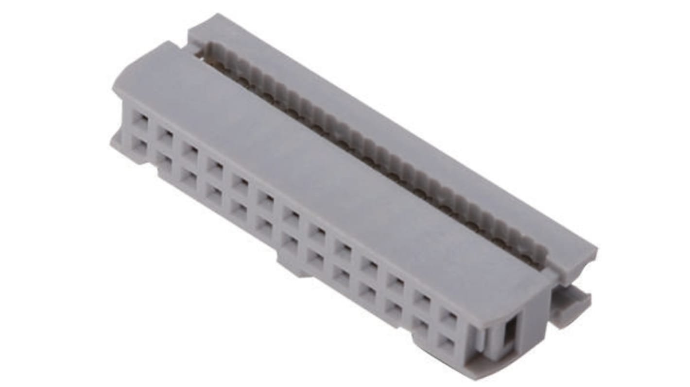 ASSMANN WSW IDC连接器, 母座, 64p, 2.54mm间距, 2排, 电缆安装, IDC端接, 直角, AWP系列