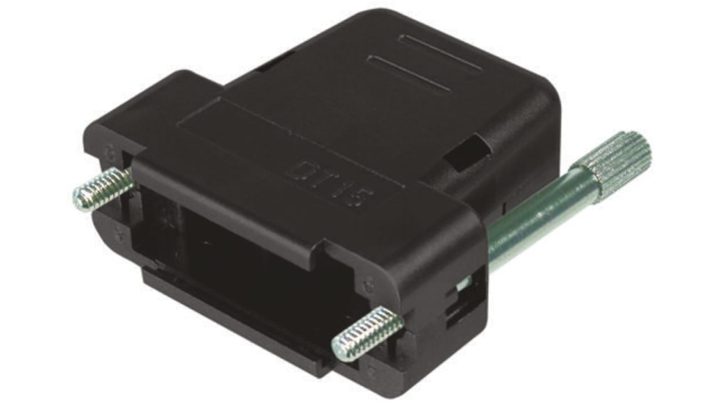 ASSMANN WSW 25针D-Sub外壳, 热塑性塑料壳体, 直向, B尺寸, A-FT系列