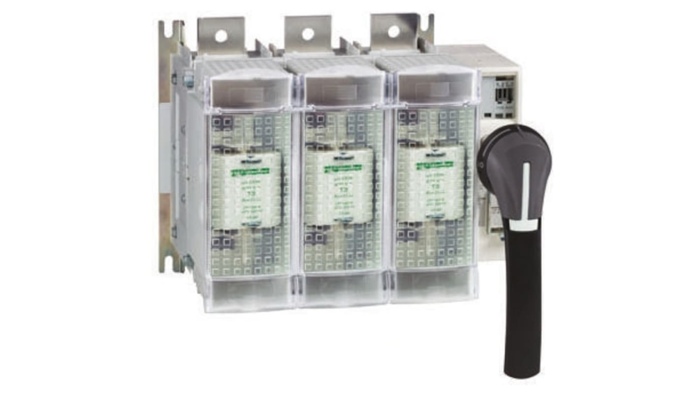 Sezionatore portafusibili Schneider Electric GS2K3 3 NA, corrente max 125A, 3, fusibile 22 x 58mm, guida DIN TeSys GS2K