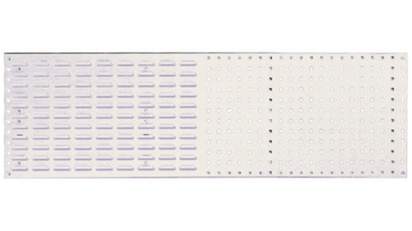 Bac de rangement Bott Gris en Acier, 457mm x 1486mm