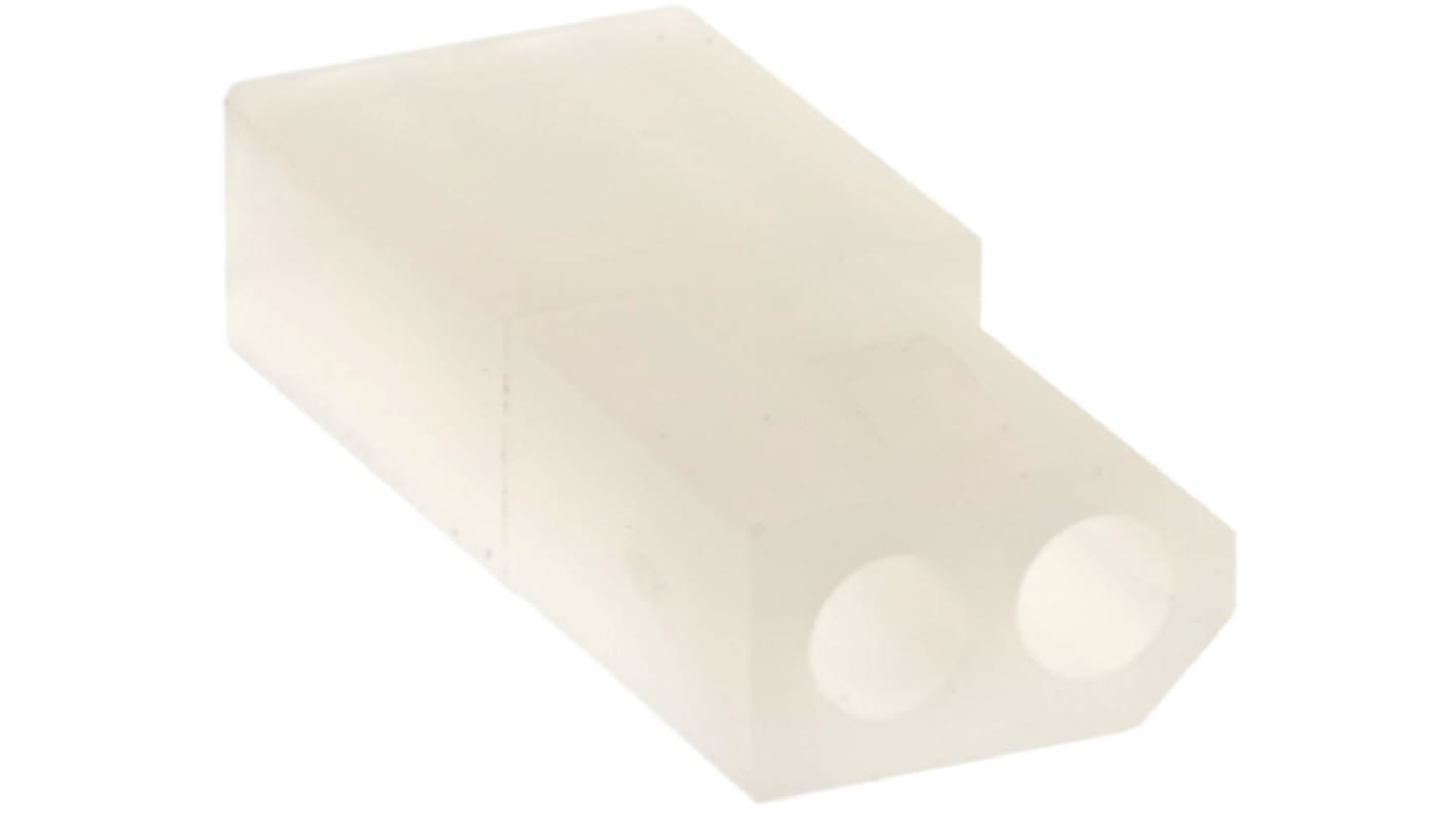 Carcasa de conector Molex 03-06-6023, Serie STANDARD .062", paso: 3.68mm, 2 contactos, , 1 fila filas, Recto, Hembra,