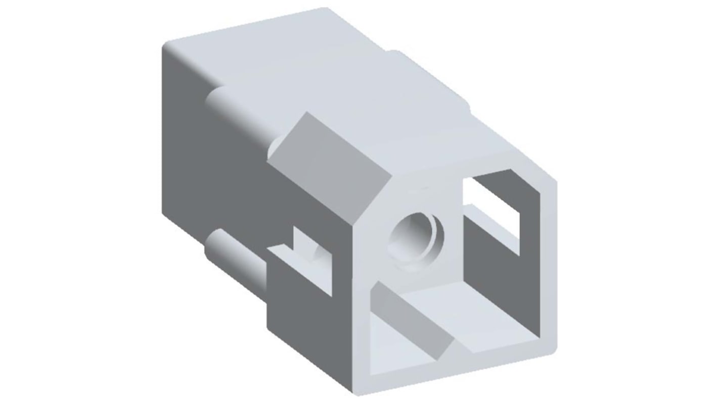 Molex, STANDARD .093" Male Connector Housing, 5.03mm Pitch, 4 Way, 2 Row