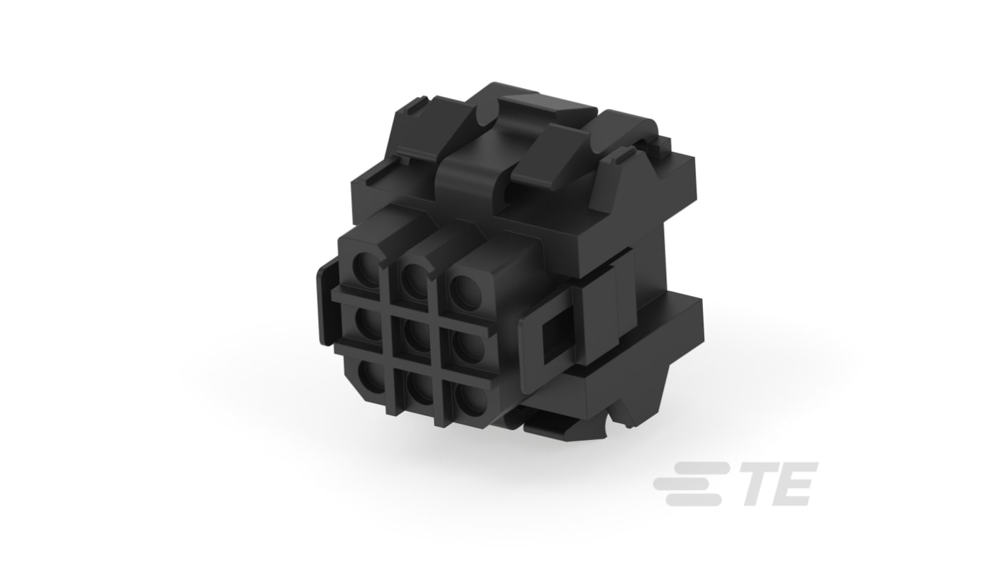 TE Connectivity, Metrimate Male Connector Housing, 5mm Pitch, 9 Way, 3 Row