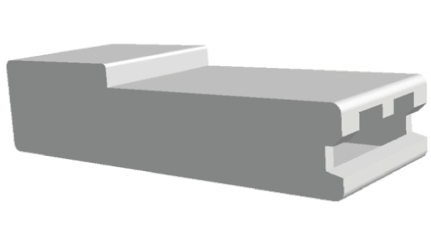 TE Connectivity, FASTON .250 Nylon Crimp Terminal Housing, Natural