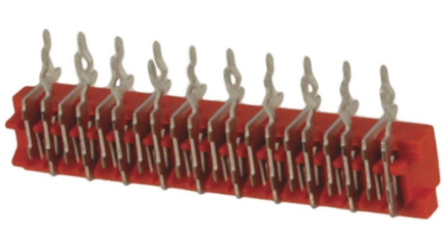 Gniazdo PCB 10 -pinowe 2 -rzędowe raster: 2.54mm Żeńskie na płytkę Kąt Proste Przewlekany