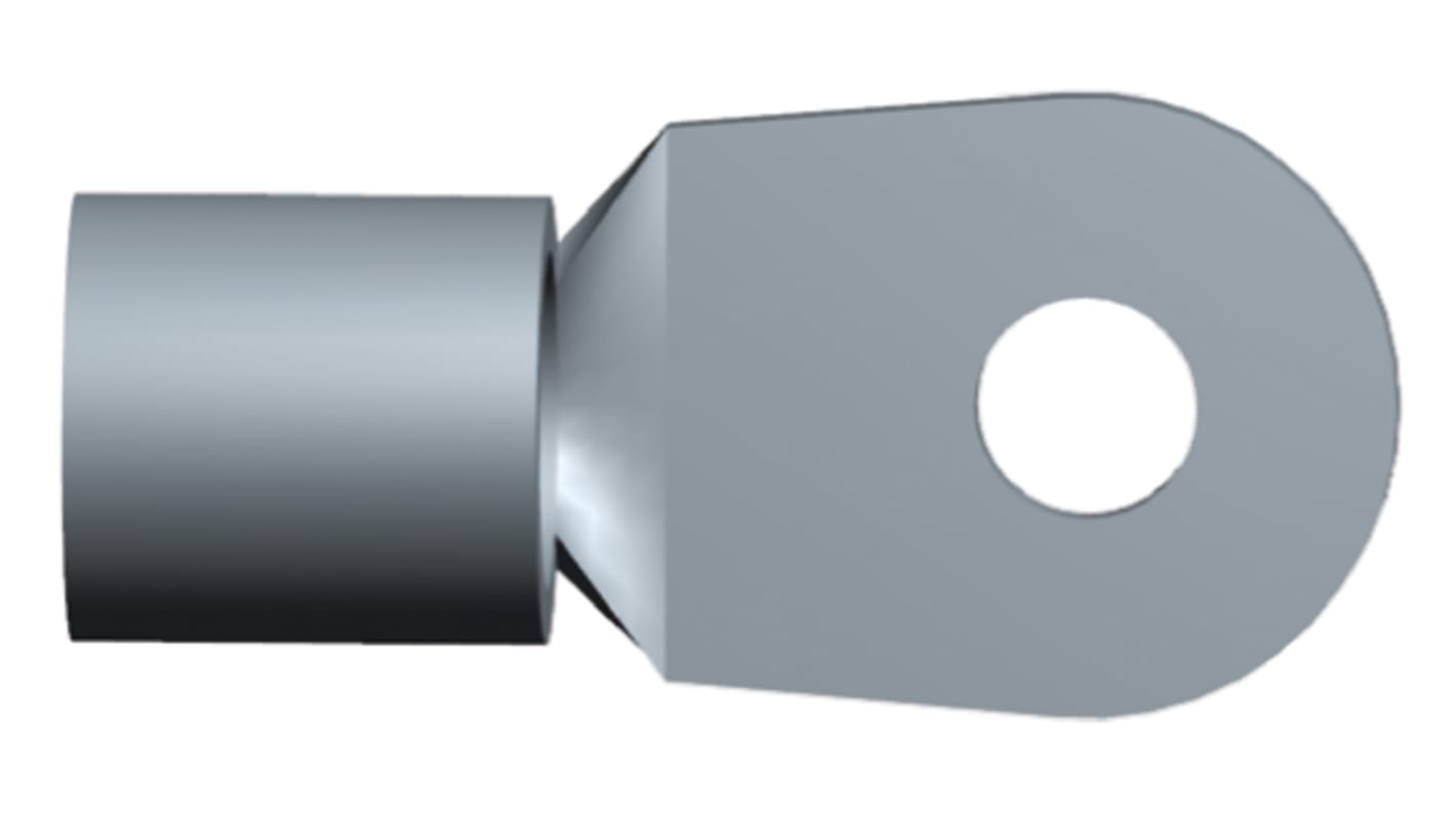 TE Connectivity SOLISTRAND Ringkabelschuh, Unisoliert, aussen ø 24.03mm, innen ø 6.73mm, max. 76.3mm², M6 (1/4)