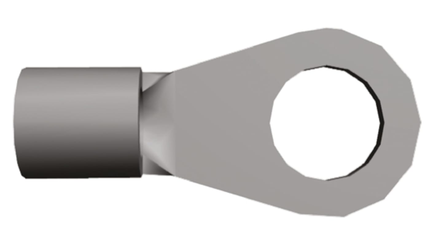 TE Connectivity, SOLISTRAND Insulated Ring Terminal, M6 Stud Size, 4mm² to 6mm² Wire Size