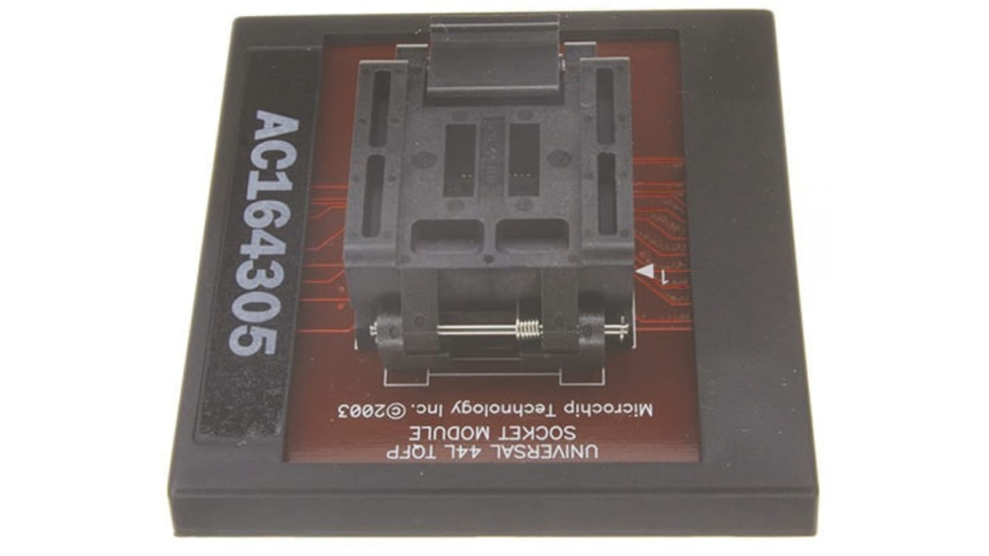 Microchip AC164346, Chip Programming Adapter MPLAB PM3 Socket Module for 144L LQFP (20x20x1.4mm)