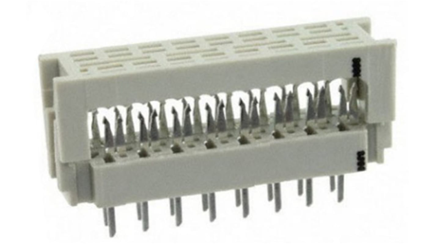 Conector IDC macho TE Connectivity serie AMP-LATCH de 16 vías, paso 2.54mm, 2 filas, Montaje de Cable